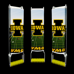 University of Iowa Custom Designed Beer Can Crusher *Free Shipping US Domestic ONLY*