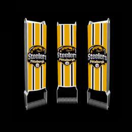 Pittsburgh Steelers Custom Beer Can Crushers
