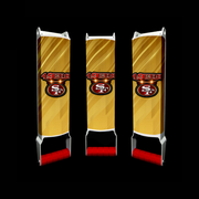 San Francisco 49ers Custom Beer Can Crushers