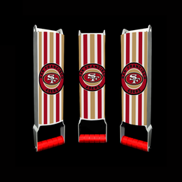 San Francisco 49ers Custom Beer Can Crushers