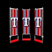 Texas Rangers Custom Beer Can Crusher