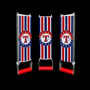 Texas Rangers Custom Beer Can Crusher