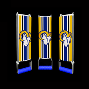 LA Rams Custom Beer Can Crusher