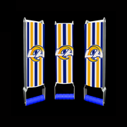 LA Rams Custom Beer Can Crusher