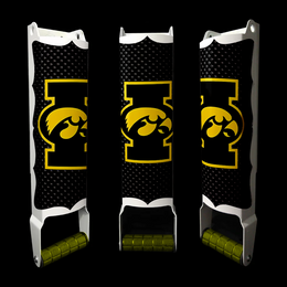 University of Iowa Custom Beer Can Crusher