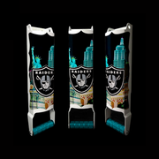 Las Vegas Raiders Custom Beer Can Crusher