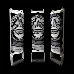 San Antonio Spurs Custom Beer Can Crusher