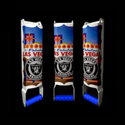 Las Vegas Raiders Custom Beer Can Crusher