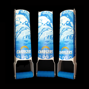 LA Chargers Custom Beer Can Crusher