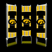 University of Iowa Custom Designed Beer Can Crusher *Free Shipping US Domestic ONLY*