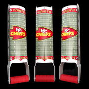 Kansas City Chiefs Custom Designed Beer Can Crusher *Free Shipping US Domestic ONLY*