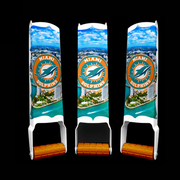 Miami Dolphins Custom Beer Can Crusher