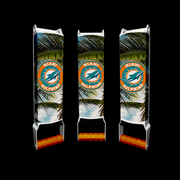 Miami Dolphins Custom Beer Can Crusher