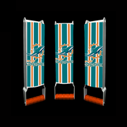 Miami Dolphins Custom Beer Can Crusher