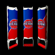 Detroit Pistons Custom Beer Can Crusher