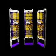 Minnesota Vikings Custom Beer Can Crushers