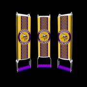 Minnesota Vikings Custom Beer Can Crushers