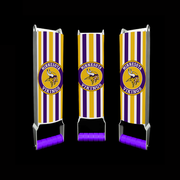 Minnesota Vikings Custom Beer Can Crushers