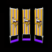 Minnesota Vikings Custom Beer Can Crushers