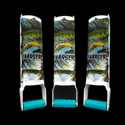 LA Chargers Custom Beer Can Crusher
