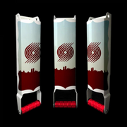 Portland Trail Blazers Custom Beer Can Crusher