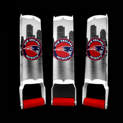 New England Patriots Custom Beer Can Crushers