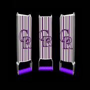 Colorado Rockies Custom Beer Can Crusher