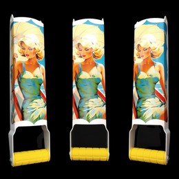 Beautiful Women Custom Beer Can Crusher *Free Shipping US Domestic ONLY*