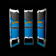 LA Chargers Custom Beer Can Crusher