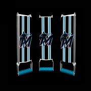 Miami Marlins Custom Beer Can Crusher