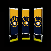 Milwaukee Brewers Custom Designed Beer Can Crusher *Free Shipping US Domestic ONLY*