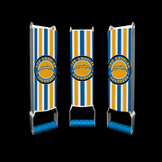 LA Chargers Custom Beer Can Crusher