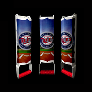 Minnesota Twins Custom Beer Can Crusher