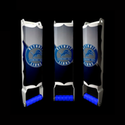 Detroit Lions Custom Beer Can Crusher