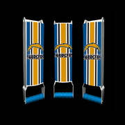 LA Chargers Custom Beer Can Crusher