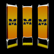 University of Michigan Custom Beer Can Crusher