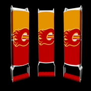 Calgary Flames Custom Beer Can Crusher