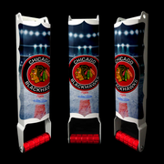Chicago Blackhawks Custom Beer Can Crusher