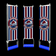 Colorado Avalanche Custom Beer Can Crusher