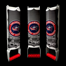Columbus Blue Jackets Custom Designed Beer Can Crusher *Free Shipping US Domestic ONLY*