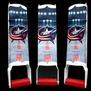 Columbus Blue Jackets Custom Beer Can Crusher