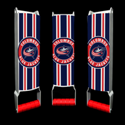 Columbus Blue Jackets Custom Beer Can Crusher