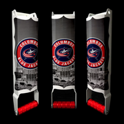 Columbus Blue Jackets Custom Beer Can Crusher