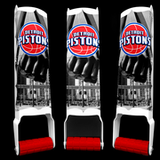 Detroit Pistons Custom Designed Beer Can Crusher *Free Shipping US Domestic ONLY*