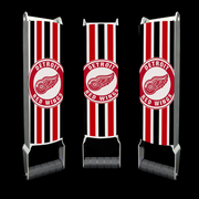 Detroit Red Wings Custom Beer Can Crusher
