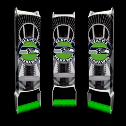 Seattle Seahawks Custom Designed Beer Can Crusher *Free Shipping US Domestic ONLY*