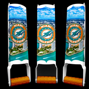 Miami Dolphins Custom Designed Beer Can Crusher *Free Shipping US Domestic ONLY*