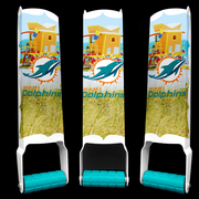Miami Dolphins Custom Designed Beer Can Crusher *Free Shipping US Domestic ONLY*