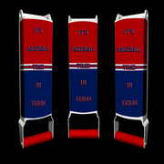 Texas Rangers Custom Designed Beer Can Crusher *Free Shipping US Domestic ONLY*