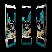 Las Vegas Raiders Custom Designed Beer Can Crusher *Free Shipping US Domestic ONLY*